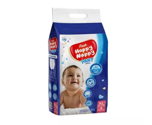 Fresh Happy Nappy Pant Diaper XL (12 -17 kg) 4 pcs