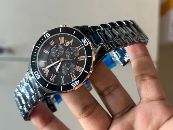 ARMANI CERAMIC CH BLACK
