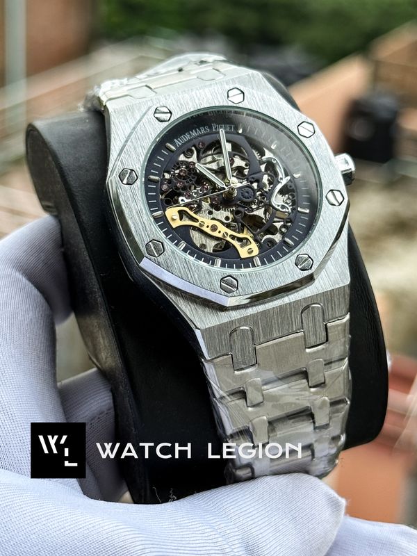 AP AUTO SKELETON BLUE DIAL