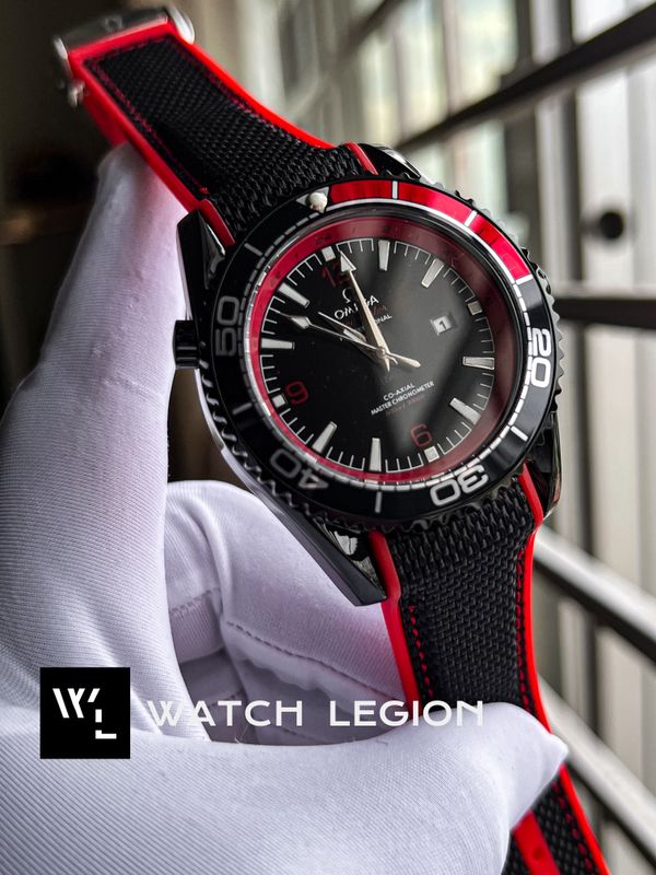 OMEGA SEAMASTER 500 TOMATO RED
