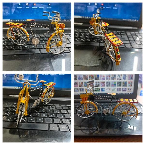 মেটাল সাইকেল শোপিস