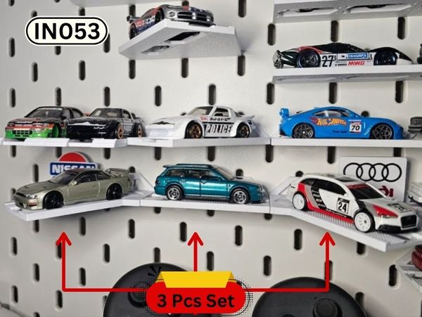 Hot Wheels skadis angled display