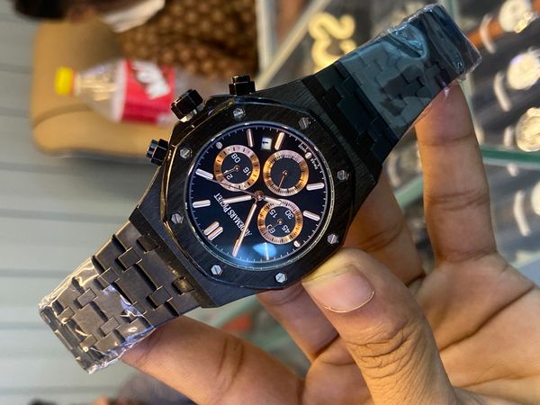 AP Royal Oak Chronograph Black Dial