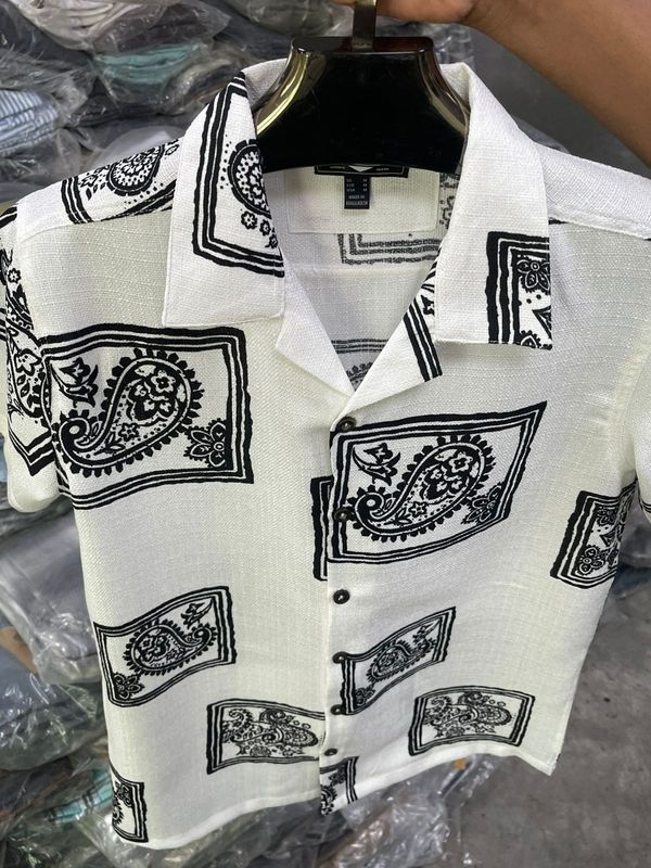 White Box Printed Cuban (AC Cotton)