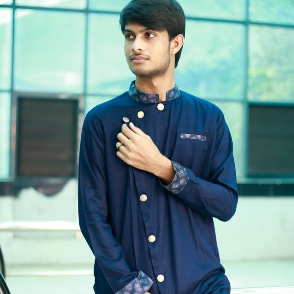 Trail cut Kurta/Panjabi for men