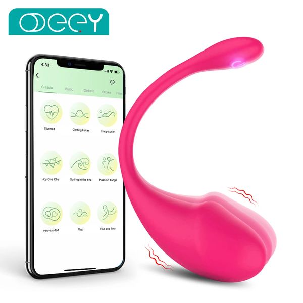 Wireless Bluetooth App Vibrator for Women Vagina G Spot Vibrating Egg Long Distance Control Panty Sex Toys for Adult Couple Game