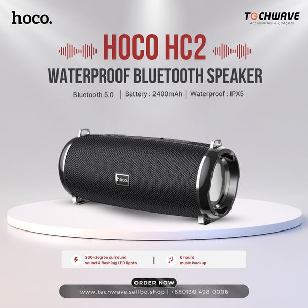 Hoco HC2 True Wireless Waterproof Bluetooth Speaker