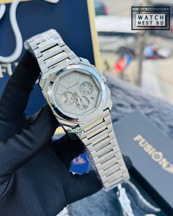 Bvlgari Premium Watch Silver Cloud Awsh (AA Grade)