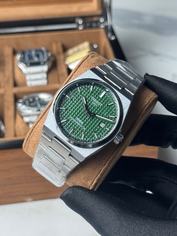 TISSOT PRX automatic Green dial