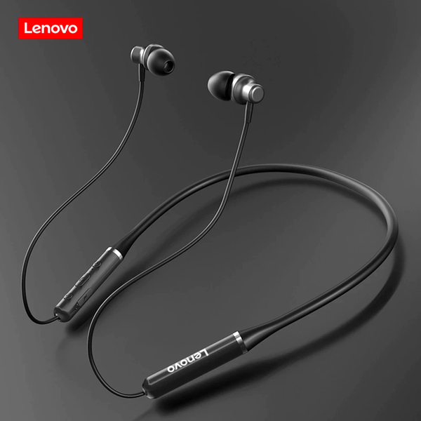 Lenovo HE05 Neckband (Original)- Black Color
