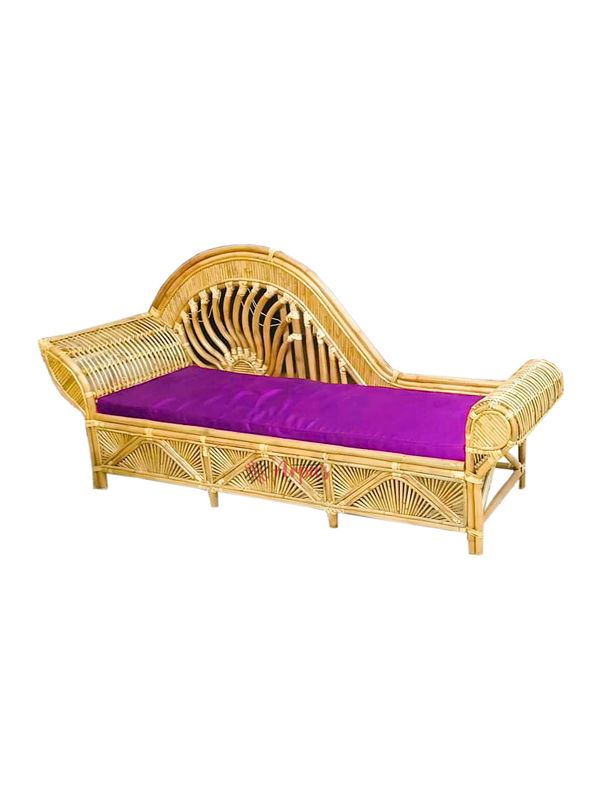 Rattan Made Divan Sofa
