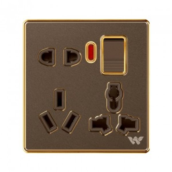 premio 8 PIN SOCKET WITH SWITCH
