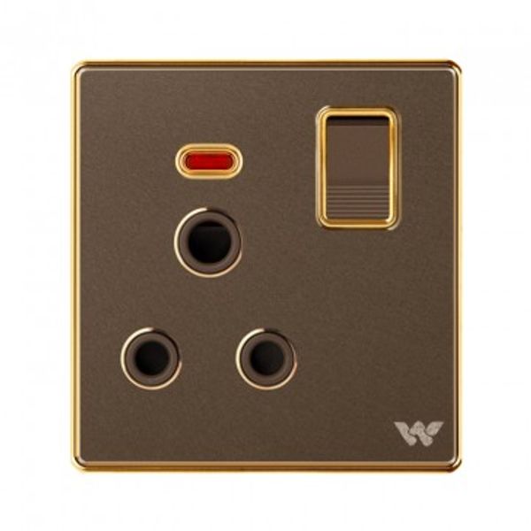 premio 3 PIN SOCKET WITH SWITCH