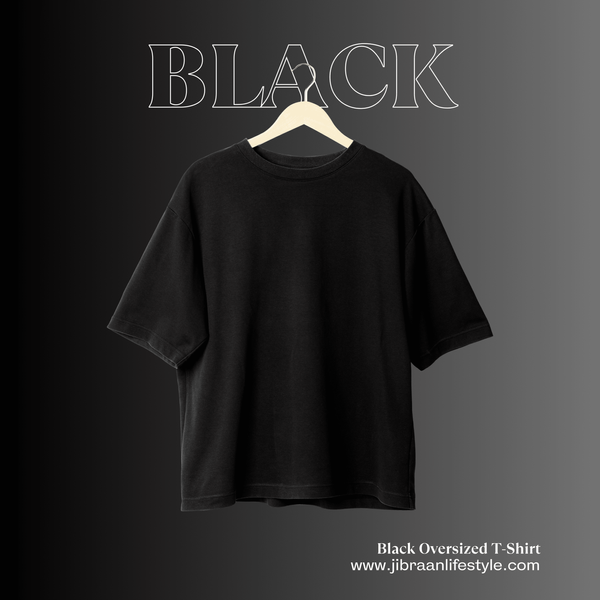 Premium Dropshoulder Black