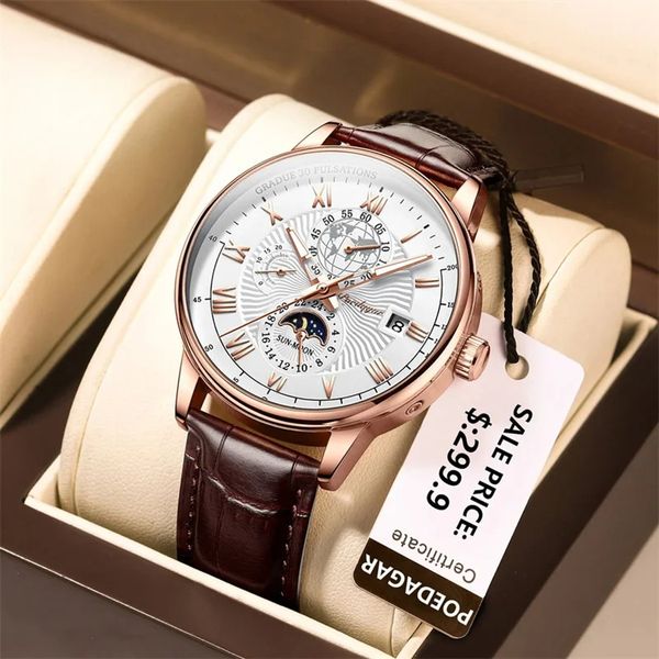 Poedagar Mens Classic watch