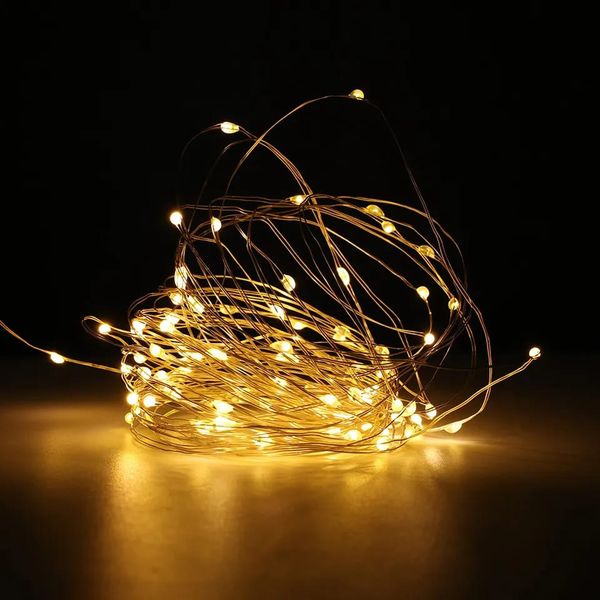1m/2m LED Copper Wire String Decoration Lights .