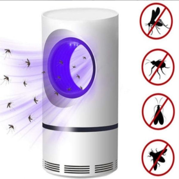 Vortex USB Mosquito Lamp Physical Silent Mosquito Killer - White