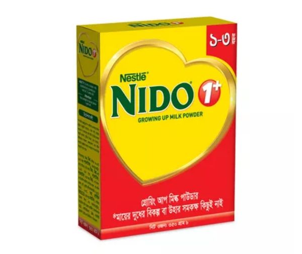 Nestle Nido 1+ Growing Up Milk Powder (1-3 Y) 350 gm