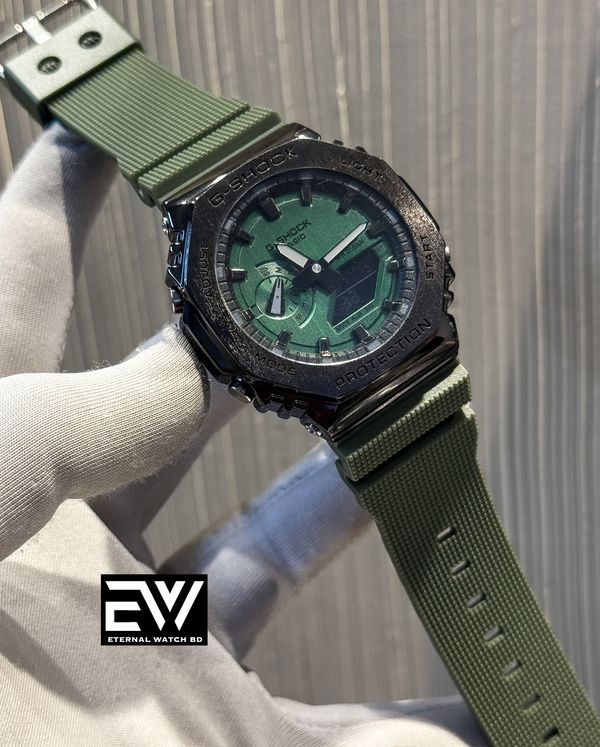 G SHOCK GREEN BELT GREEN DIAL