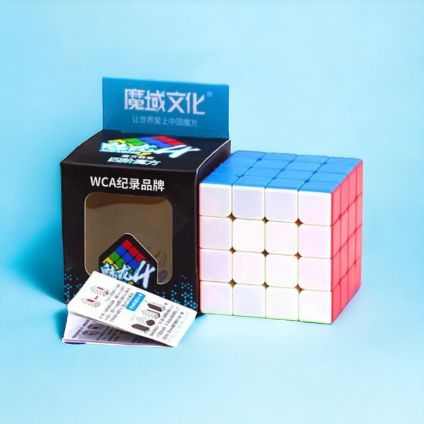 Cube 4x4 High Speed Stickerless Magic 4 by 4 Puzzle Cubes