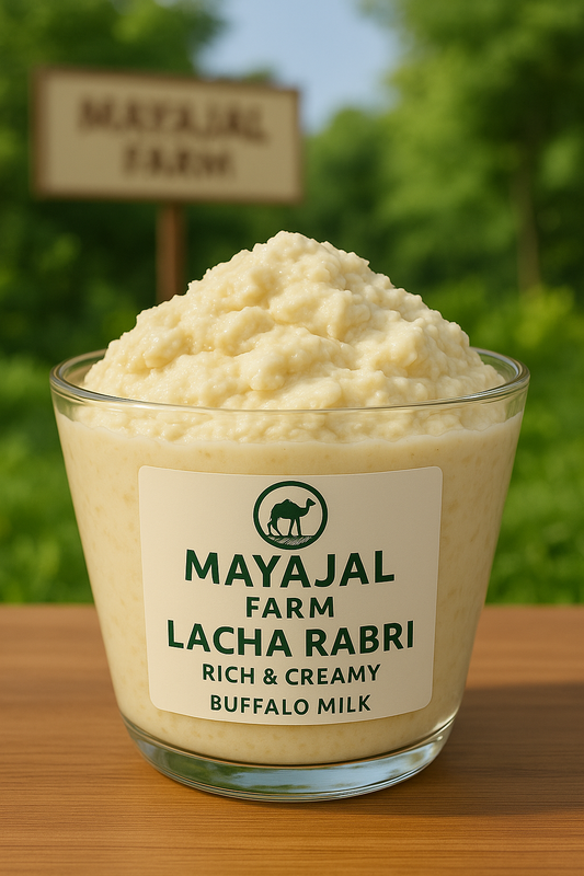Lacha rabiri from buffalo milk.