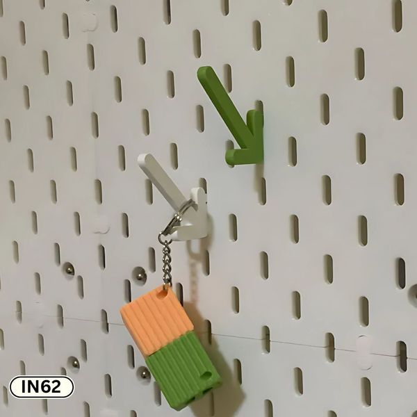 Arrow PegBoard Hook – Directional Key & Cable Holder | InDecorBD