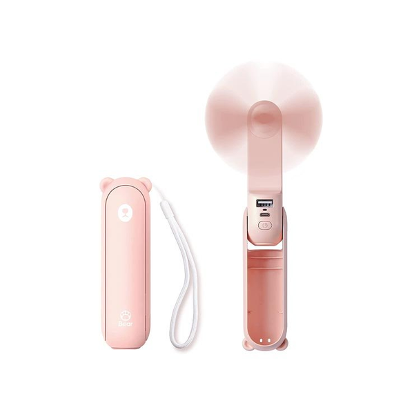 Jisulife F8 Hand Fan 2000mAh – Pink