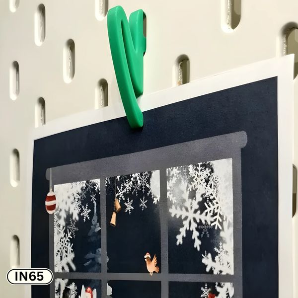 PegBoard Paper Clip – Poster, Photo & Note Holder | InDecorBD