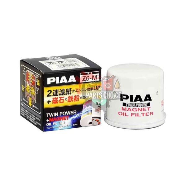 PIAA TWIN POWER+ MAGNET OIL FILTER Z6-M