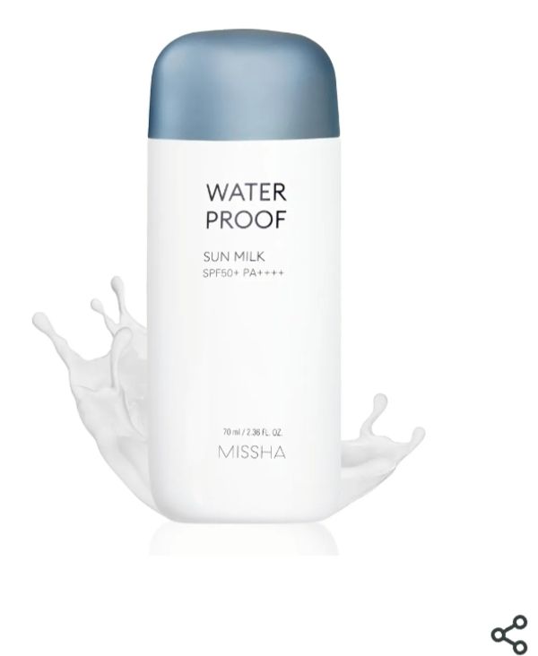 Missha Water Proof All Around Safe Block Sun Milk SPF 50+++