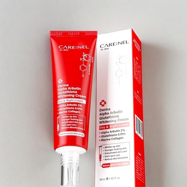 Care:Nel Derma Alpha Arbutin Glutathione Whitening Cream 45ml