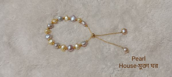 Pearl Adjustable Bracelet