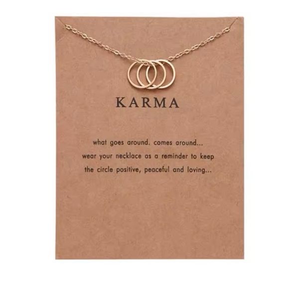karma simple golden locket chain ⛓️‍💥