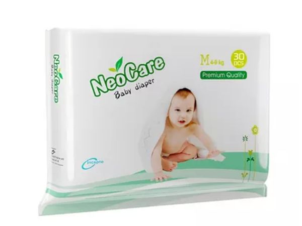 NeoCare Premium Baby Diaper Belt M (4-9 kg) 30 pcs