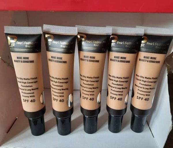 pearl fashion foundation shade 1/2/3/4/5