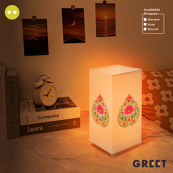 Betel Leaf Artistic Square Lamp