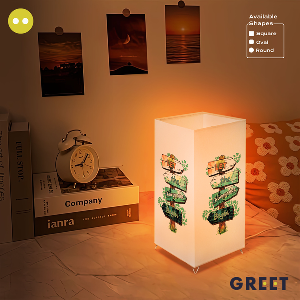 LET THE ADVENTURE BEGIN Lamp