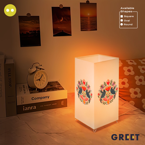 Bird Theme Light Pattern Lamp
