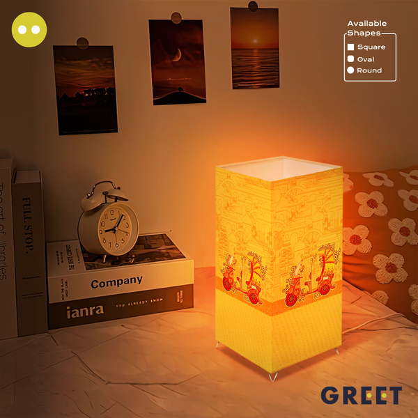 CNG Yellow Artistic Lamp