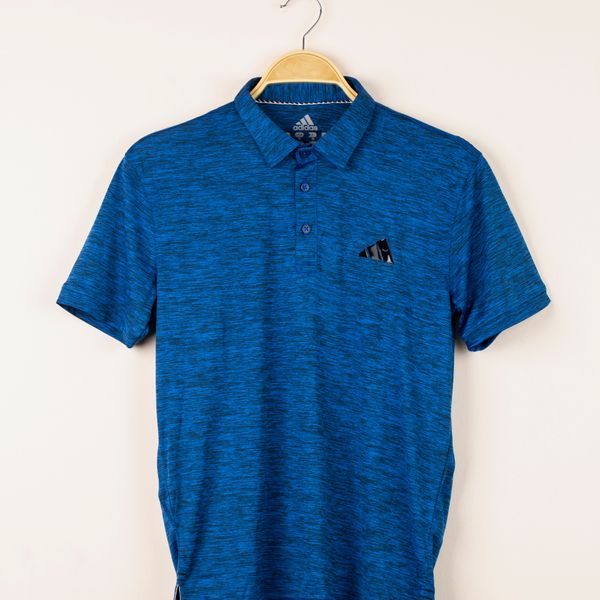 AD1 JERSEY FABRIC LIGHT WEIGHT POLO BLUE