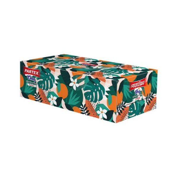 Partex Cleen Hand Towel Tissue Box পারটেক্স হ্যান্ড টাওয়েল টিস্যু