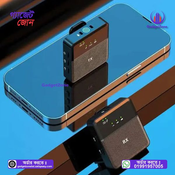 SX9 Mini Wireless Dual Microphone for Type-C and 3.5 InterfaceđĨ