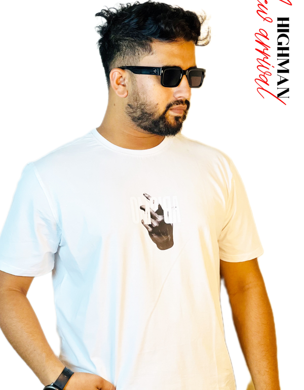 Premium Basic T shirt White (Abismo)