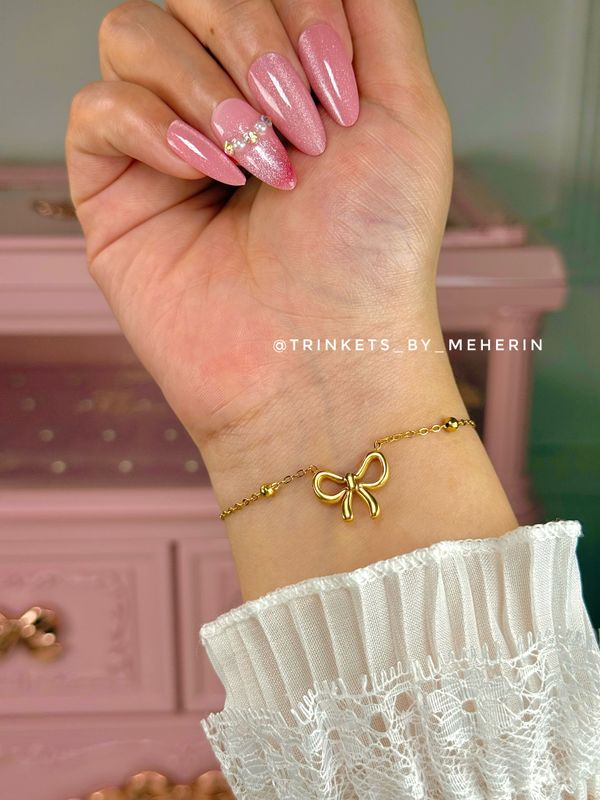 Pookie/bow bracelet (BESTSELLER)