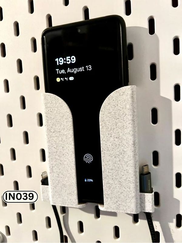 Skadis Phone & Cable Holder