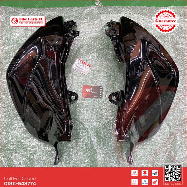 Tanky Box for Suzuki Gixxer (Old Model-Black Color) bike.