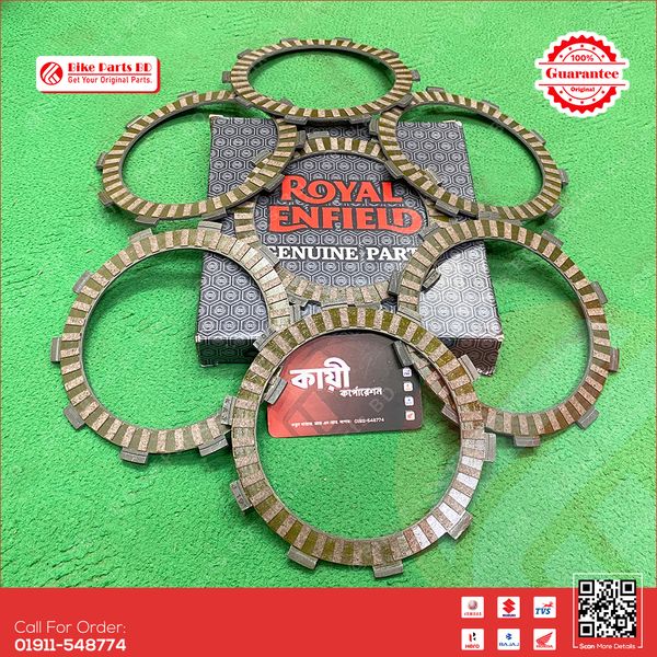 Clutch Plate for Royal Enfield Hunter 350 bike.