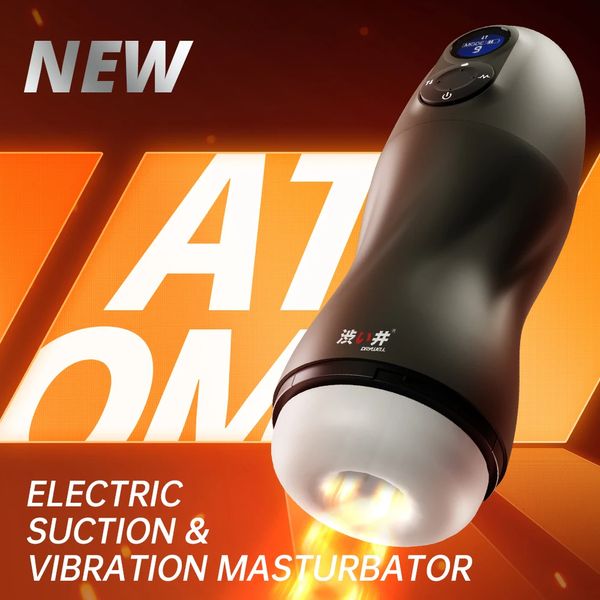 Smart Sex Robot for Men Vacuum Oral Sex Sucking Automatic Male Masturbator Heating and Moaning Adult Goods for Men