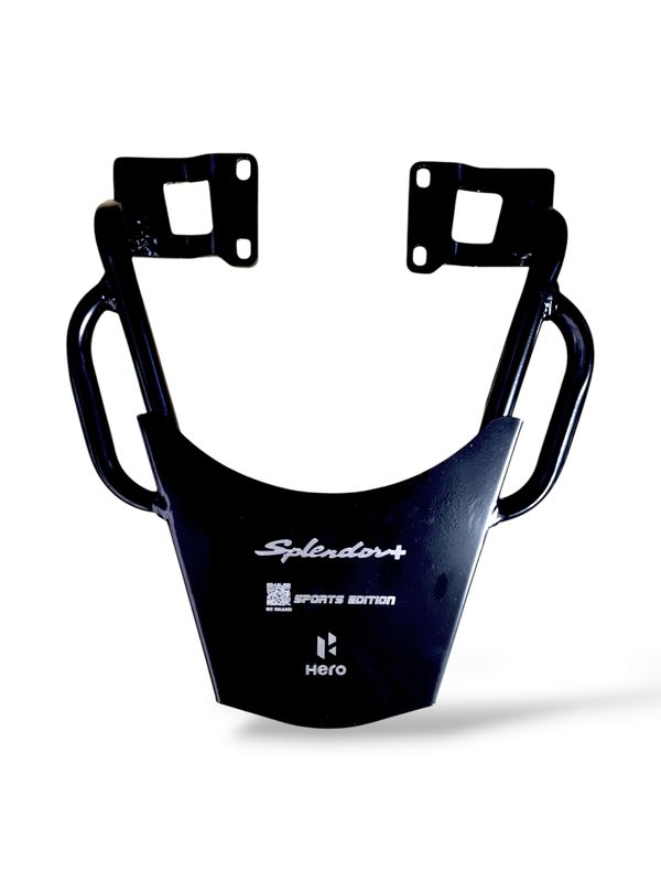 Premium Back Carrier With Handle For Hero Splendor Sports Edition