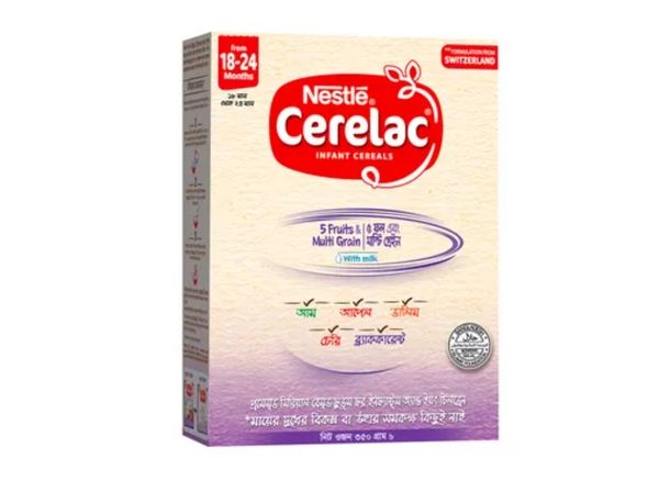 Nestle Cerelac 3 Five Fruits Baby Food (18 Months+) 350 gm
